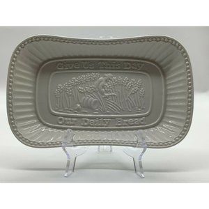 Godinger Daily Bread Ceramic Plate